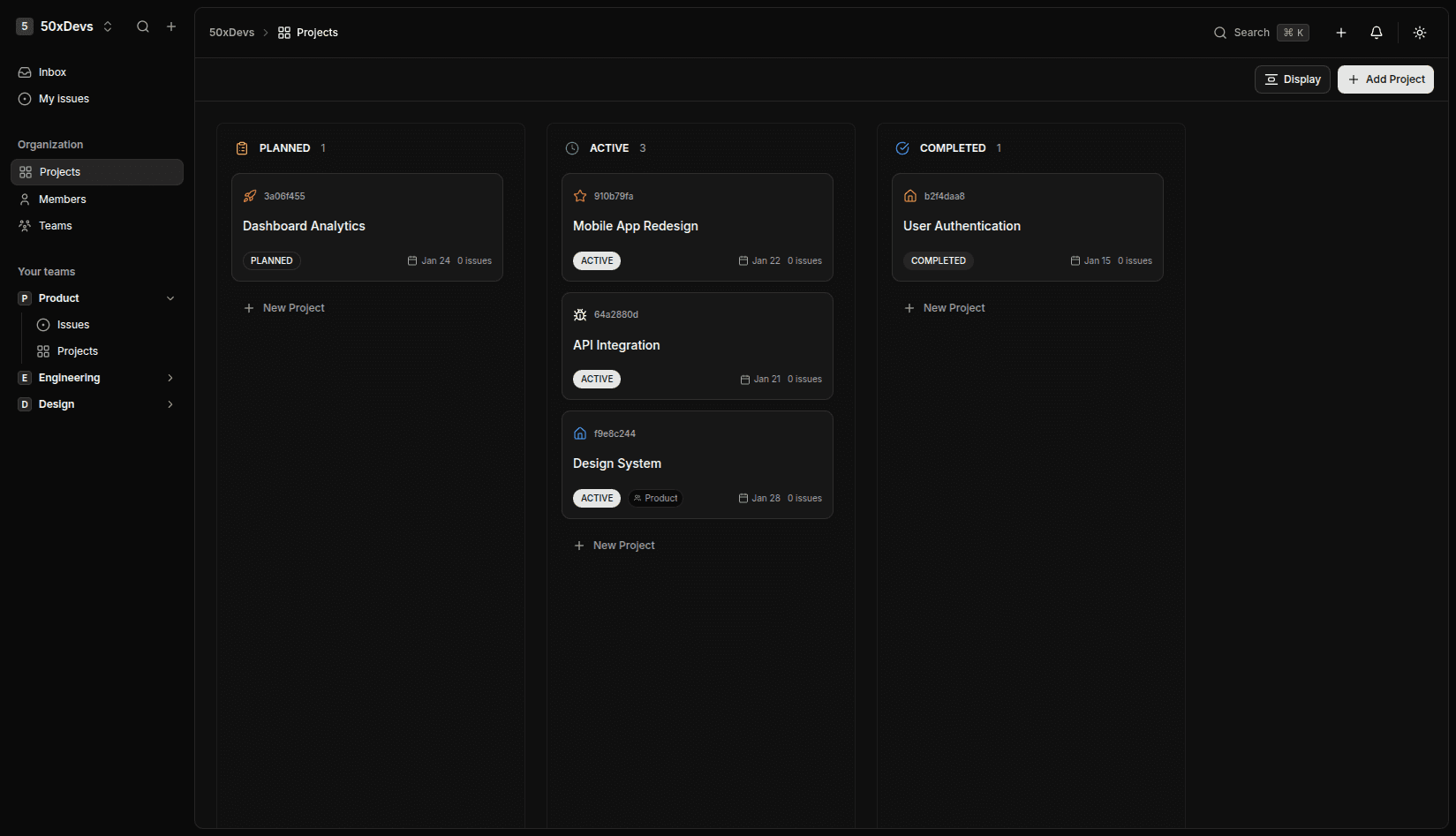 Dashboard Preview